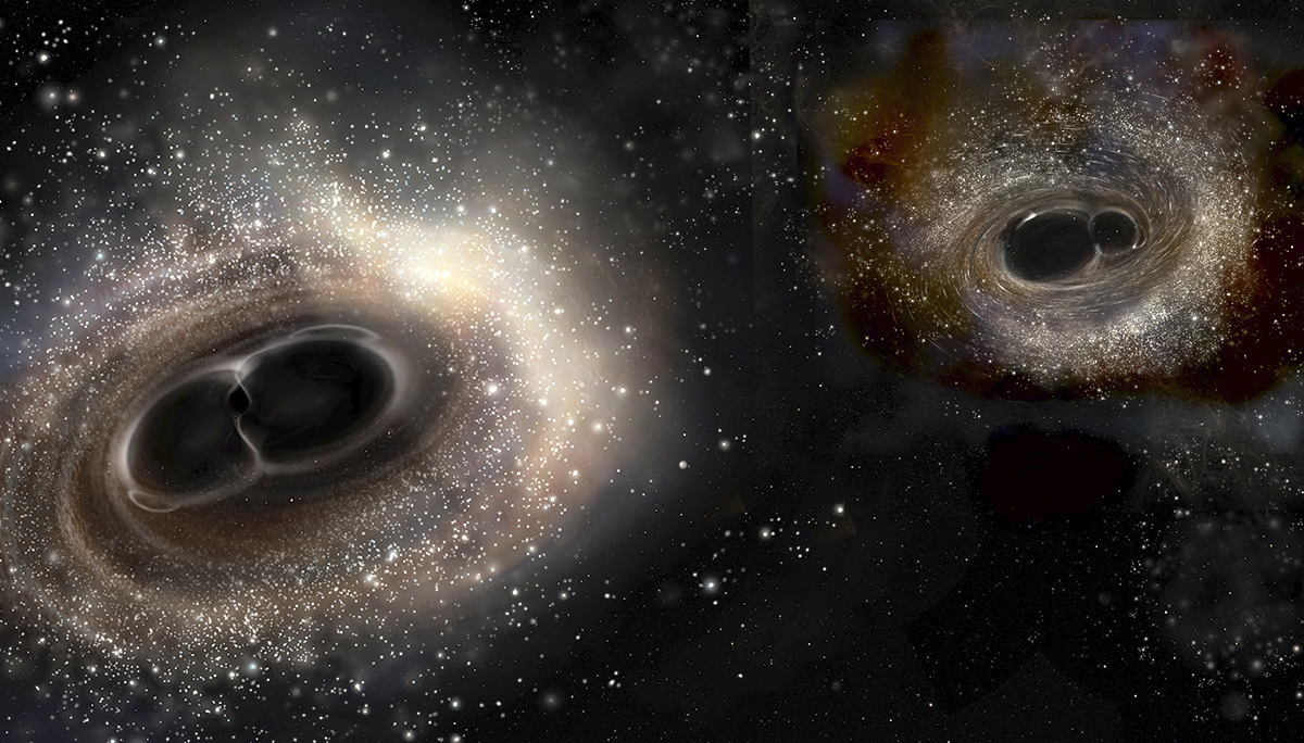 Research-1-This-is-an-illustration-comparing-the-two-LIGO-black-hole-detections.-Photo-by-LIGOA.-Simonnet